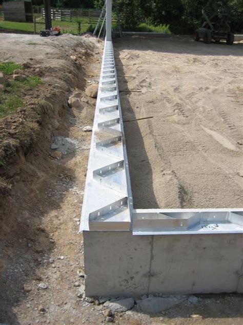 metal building foundation designs